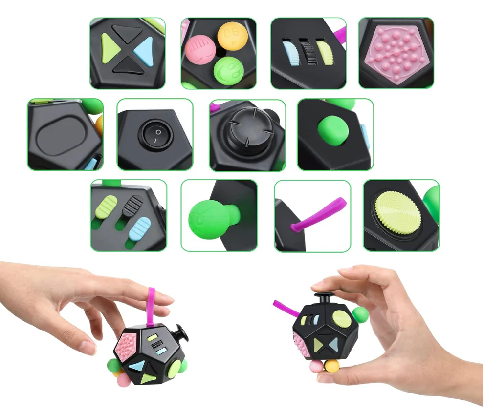 12 Sided Fidget Cube - Image 2