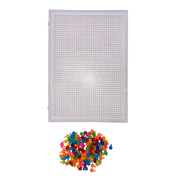ABC Essentials 5 Peg Boards & 1,000 Pegs Value Set - Image 2
