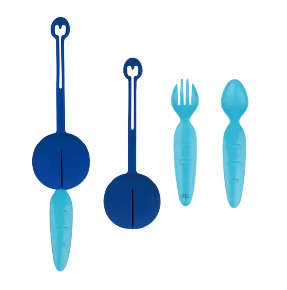 Fork & Spoon Lunchbox Cutlery Set - Image 2