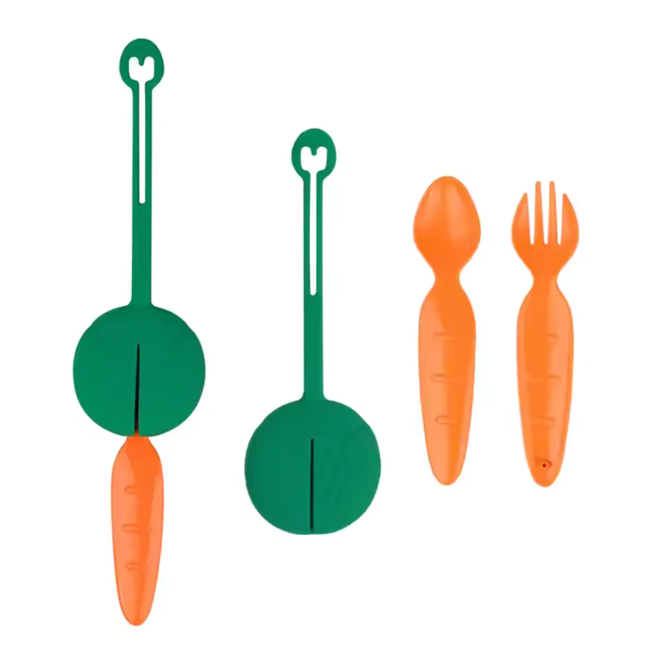 Fork & Spoon Lunchbox Cutlery Set - Image 3