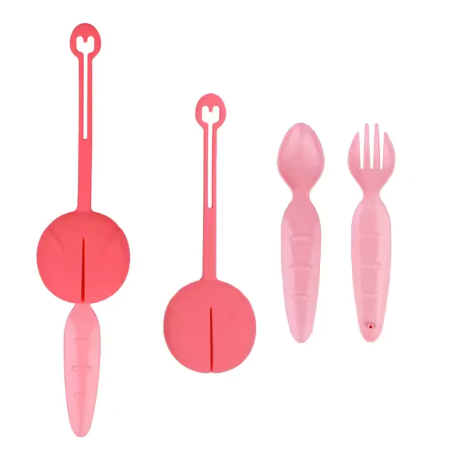 Fork & Spoon Lunchbox Cutlery Set - Image 4